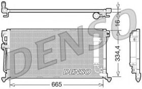 Радиатор кондиционера Denso DCN45003