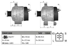 Генератор Denso DAN1069
