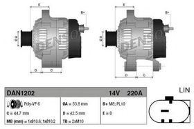 Генератор Denso DAN1202