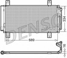Радиатор кондиционера Denso DCN44008