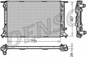 Радиатор охлаждения двигателя Denso DRM02021
