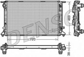 Радиатор охлаждения двигателя Denso DRM02023