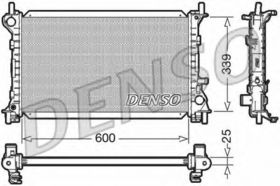 Радиатор охлаждения двигателя Denso DRM10003