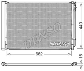 Радиатор кондиционера Denso dcn05032