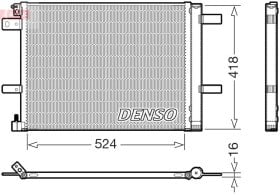 Радіатор кондиціонера Denso dcn07062