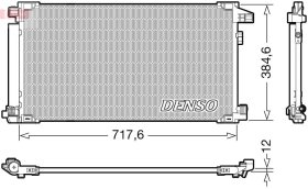 Радиатор кондиционера Denso dcn50061