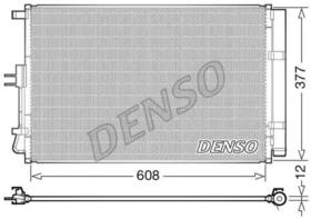 Радиатор кондиционера Denso dcn43003