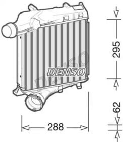 Интеркулер Denso DIT28021