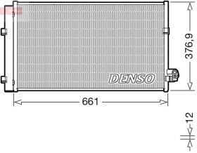 Радиатор кондиционера Denso dcn05106
