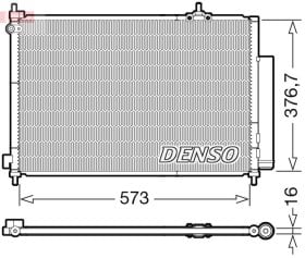 Радиатор кондиционера Denso dcn40031