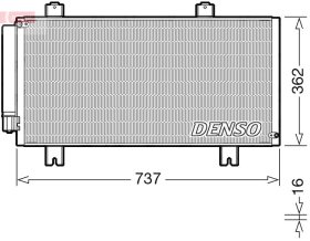 Радиатор кондиционера Denso dcn40029