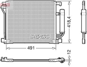 Радиатор кондиционера Denso dcn46025