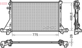 Радіатор охолодження двигуна Denso drm23112