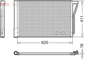 Радиатор кондиционера Denso dcn05022