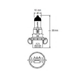 Лампа дальнего света Osram 9008