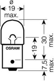 Лампа указателя поворотов Osram 5008ULT