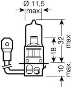 Лампа дальнего света Osram 64151NBU-01B