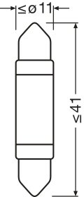 Лампа освещения салона Osram 6413dwp1bl