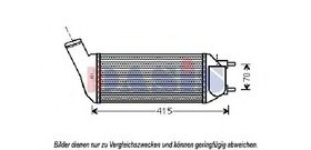 Интеркулер Aks Dasis 167015N