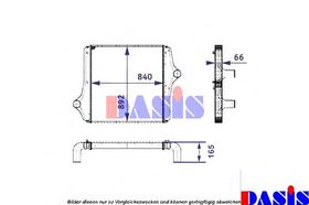 Интеркулер Aks Dasis 267012N