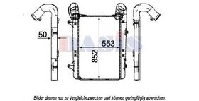 Интеркулер Aks Dasis 267024N