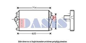 Интеркулер Aks Dasis 267160N