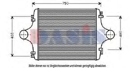 Интеркулер Aks Dasis 267220N