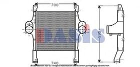 Интеркулер Aks Dasis 407003N