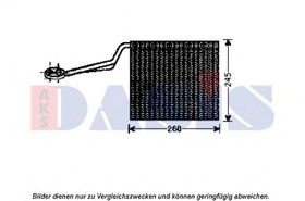 Испаритель кондиционера Aks Dasis 820332N