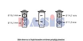 Расширительный клапан кондиционера Aks Dasis 840107N