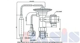 Расширительный клапан кондиционера Aks Dasis 840450N