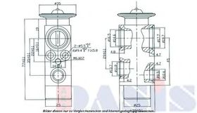 Расширительный клапан кондиционера Aks Dasis 840940N