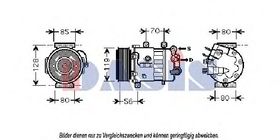 Компрессор кондиционера Aks Dasis 851870N