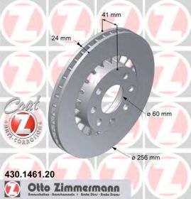 Тормозной диск Zimmermann 430.1461.20