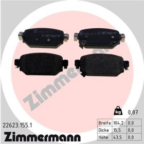 Тормозные колодки Zimmermann 226231551