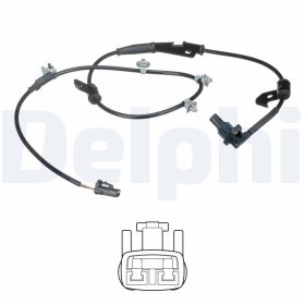 Датчик ABS Delphi ss20531