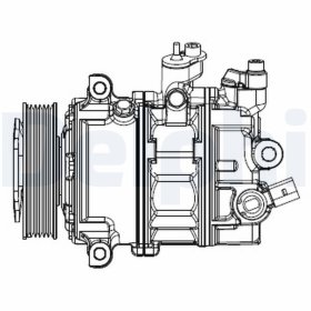 Компресор кондиціонера Delphi cs20529