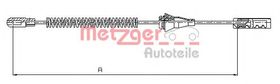 Трос ручного тормоза Metzger 11.5763