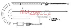 Трос ручного тормоза Metzger 11.6675