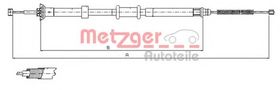 Трос ручного гальма Metzger 12.0724
