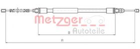 Трос ручного тормоза Metzger 10.4712