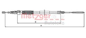 Трос ручного тормоза Metzger 10.7408
