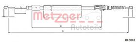 Трос ручного тормоза Metzger 10.6043