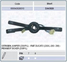 Подрулевой переключатель Magneti Marelli 000043026010