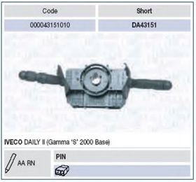 Подрулевой переключатель Magneti Marelli 000043151010