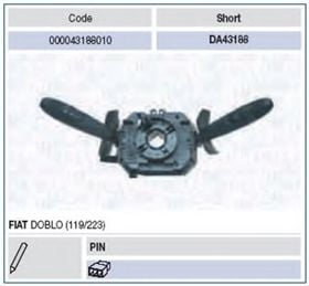 Подрулевой переключатель Magneti Marelli 000043188010