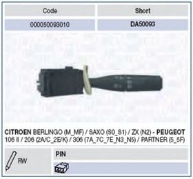 Подрулевой переключатель Magneti Marelli 000050093010
