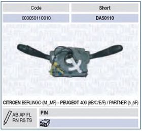 Подрулевой переключатель Magneti Marelli 000050110010