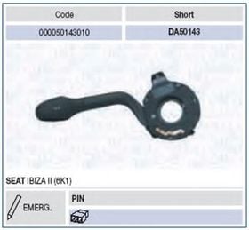 Подрулевой переключатель Magneti Marelli 000050143010