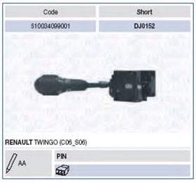 Подрулевой переключатель Magneti Marelli 510034099001